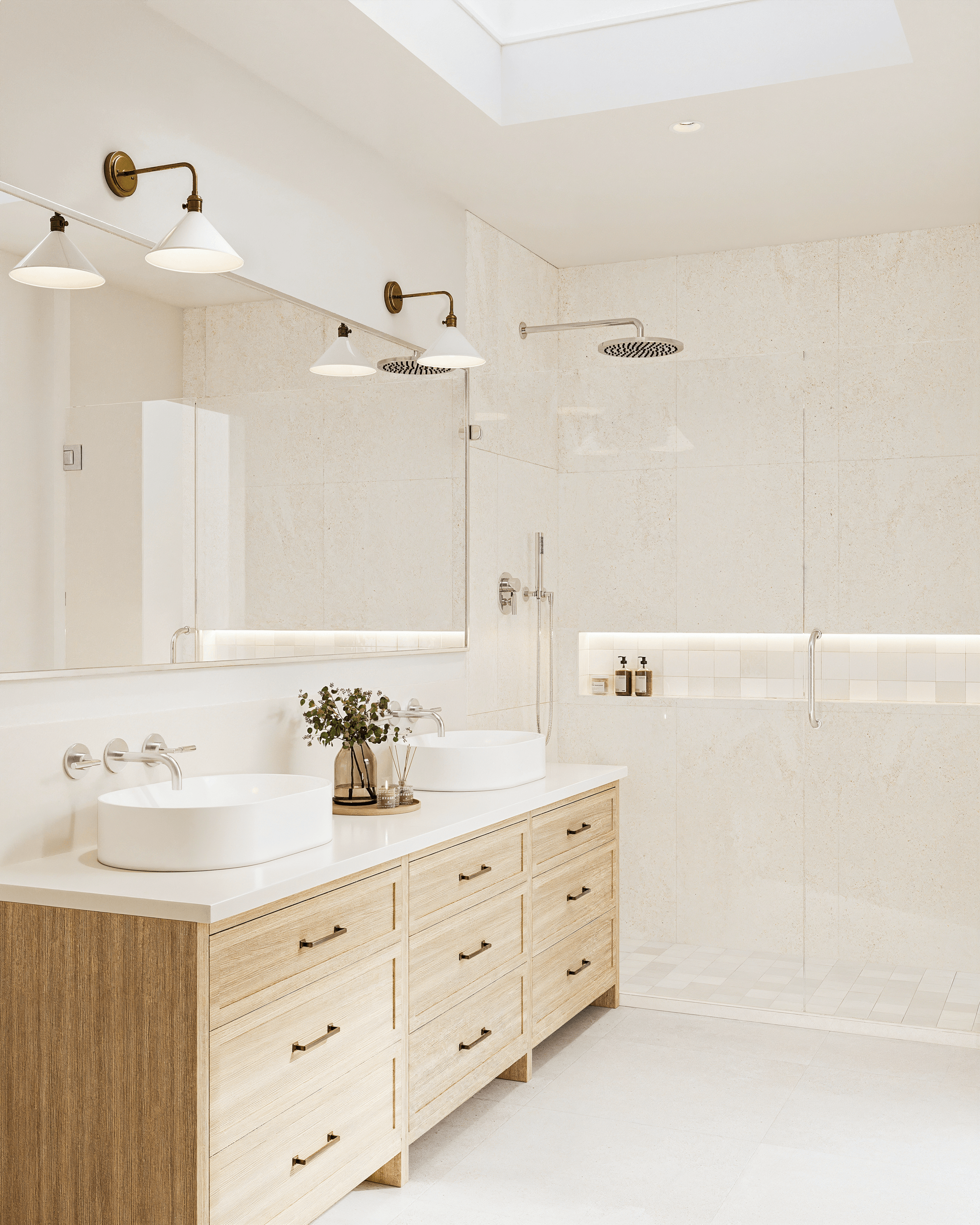 Rancher Ridge bathroom realistic rendering