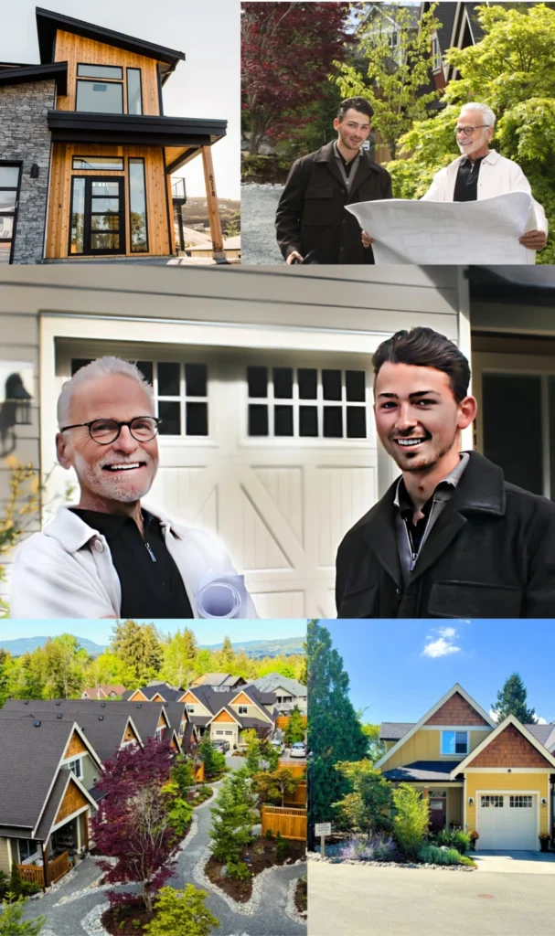 collage of Webb World founders and past projects